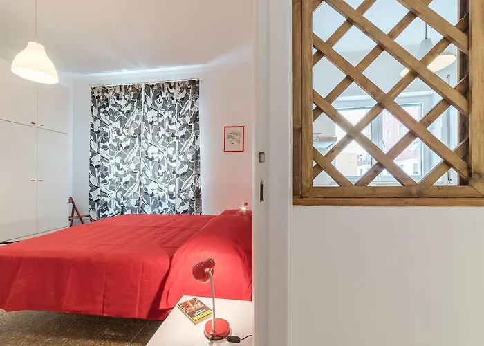 Red & White Vatican Apartment
